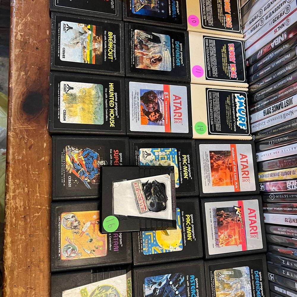 Atari game lot